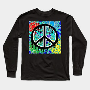 pop art karma graffiti Long Sleeve T-Shirt